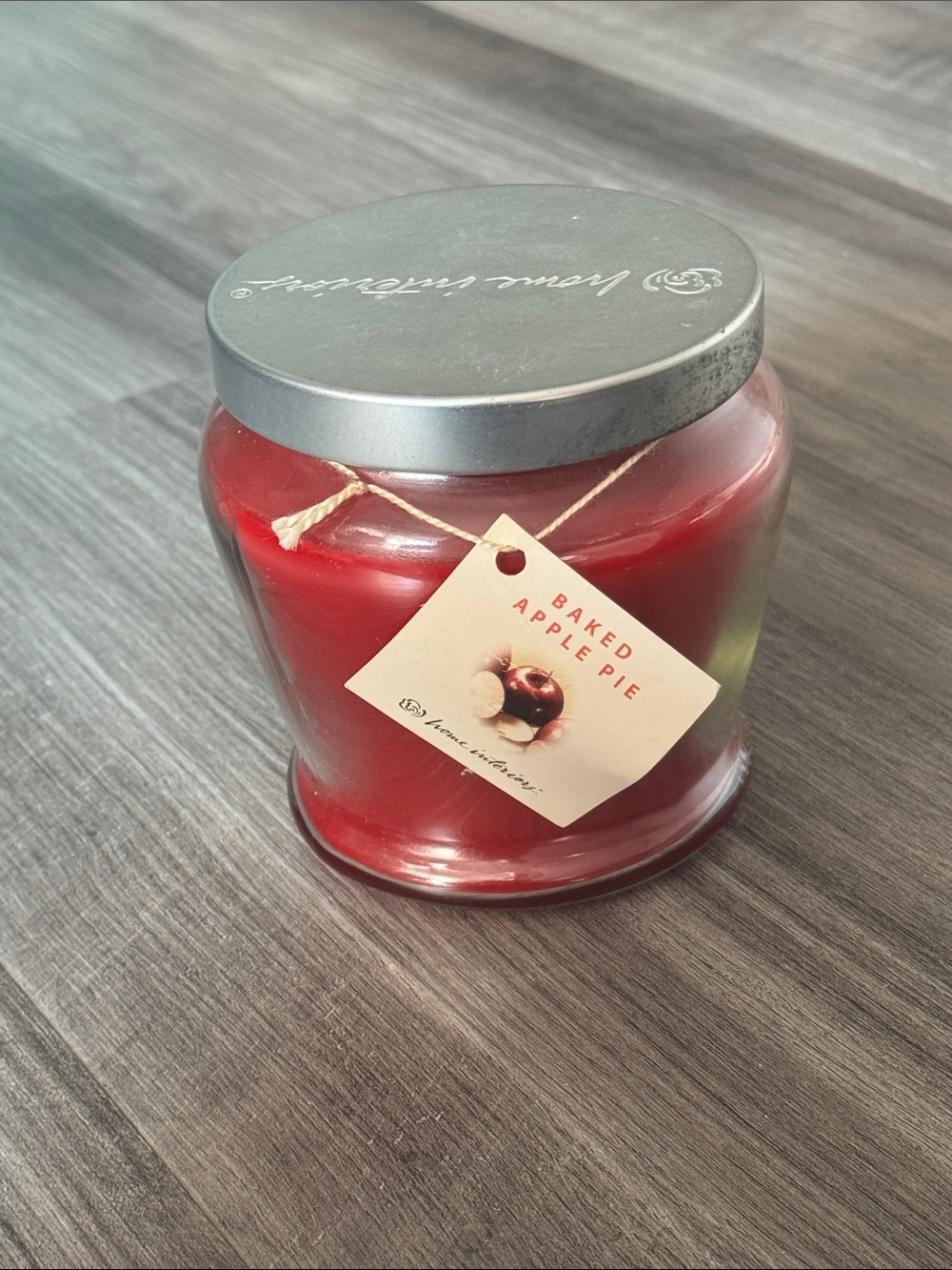 NEW Home Interiors baked apple pie candle 12.5 oz